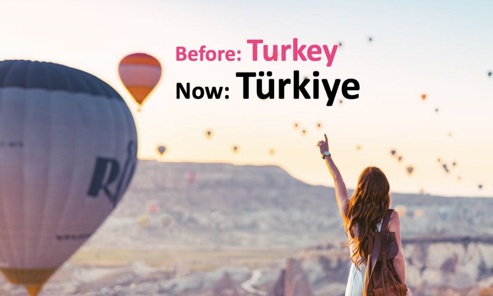 Turkey country is now Türkiye