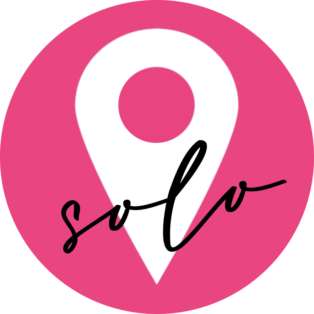 Solo travel location icon